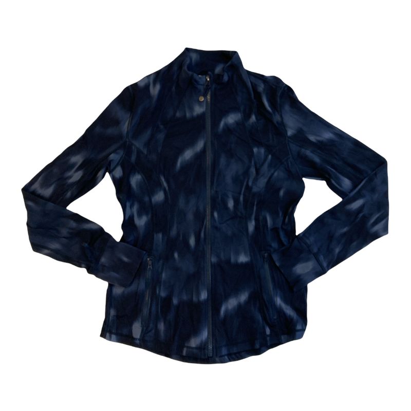 Serene Floral - Member's Mark Women's Zip Up Semi Fitted Zen Printed Active Jack